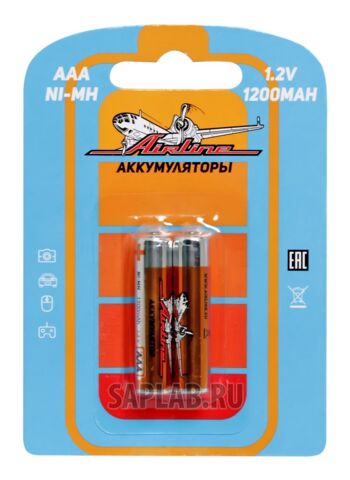 Купить AIRLINE AAA-12-02 Батарейка-аккумулятор AAA/HR03 