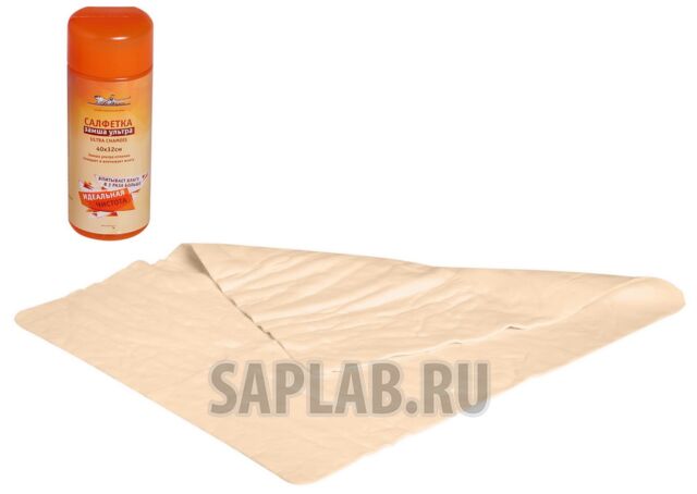 Купить AIRLINE ABC03 Салфетка замша ультра синтетическая ULTRA CHAMOIS в тубе (40*32 см)