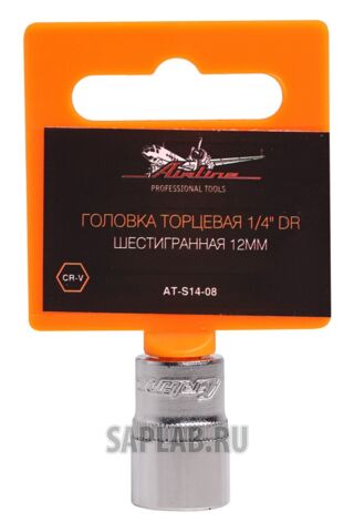 Купить AIRLINE ATS1408 Головка торцевая 1/4 DR шестигранная 12мм