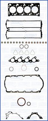 Купить AJUSA 50172400 комплект прокладок 50 1724 00_S36147G \ Ford Focus 1.8 16V ZETEC-E 98 50172400