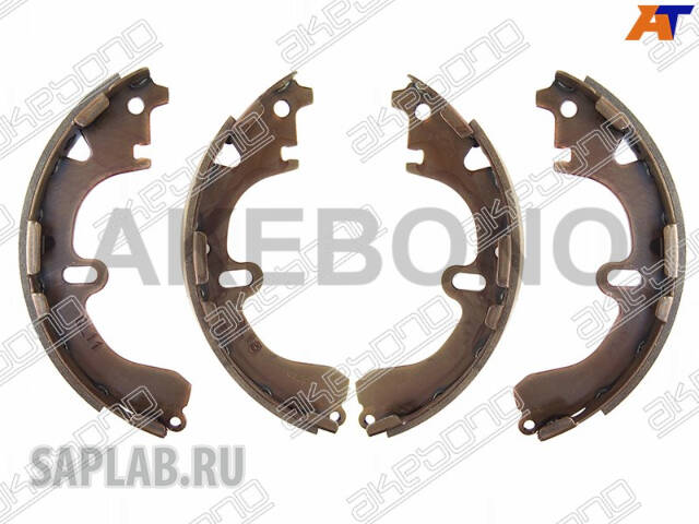 Купить AKEBONO NR1030 Колодки барабанные Япония