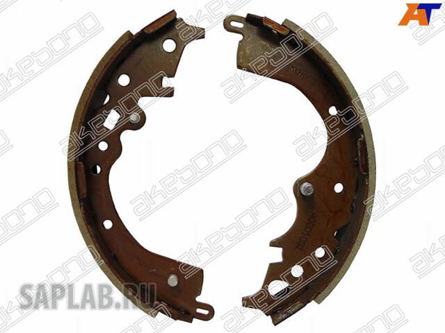 Купить AKEBONO NR1074 Колодки барабанные Япония