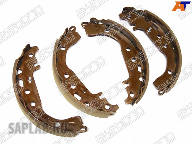Купить AKEBONO NR1079 Колодки барабанные Япония