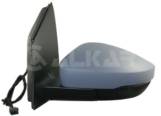 Купить ALKAR 6135123 Зеркало в сборе L [электрич./поворотник/подогрев/грунт/асферический]