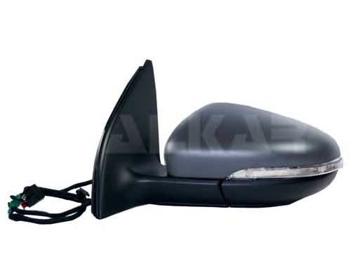 Купить ALKAR 6140124 Зеркало в сборе R [электрич./выпуклый/подогрев/грунт/поворотник]