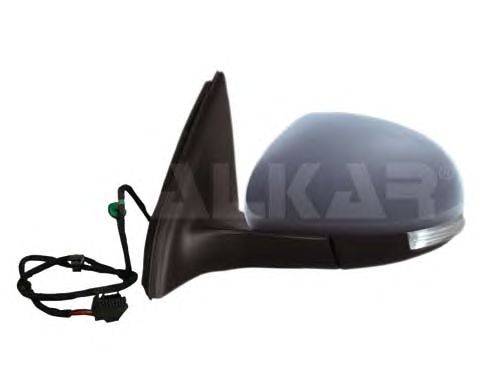 Купить ALKAR 9029136 Зеркало в сборе L [Эл.привод/подогрев/грунт/асферич/LED поворотник/с освещением окружения/ электро-складывание]