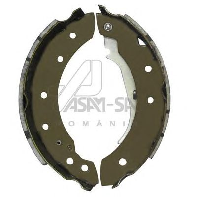 Купить ASAM 30196 Колодки тормозные барабанные DACIA: LOGAN/SANDERO 1.2-1.6/1.5dCi, Задние без ABS