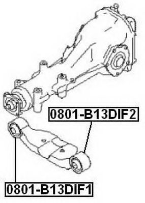 Купить запчасть ASVA - 0801B13DIF1 