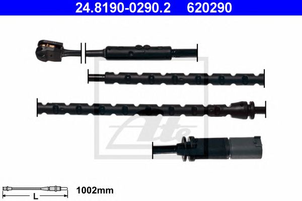 Купить ATE 24.8190-0290.2 Датчик износа тормозных колодок BMW - X5 (E70) - xDrive 35 i BMW - X5 (E70) - xDrive 35 d , задний