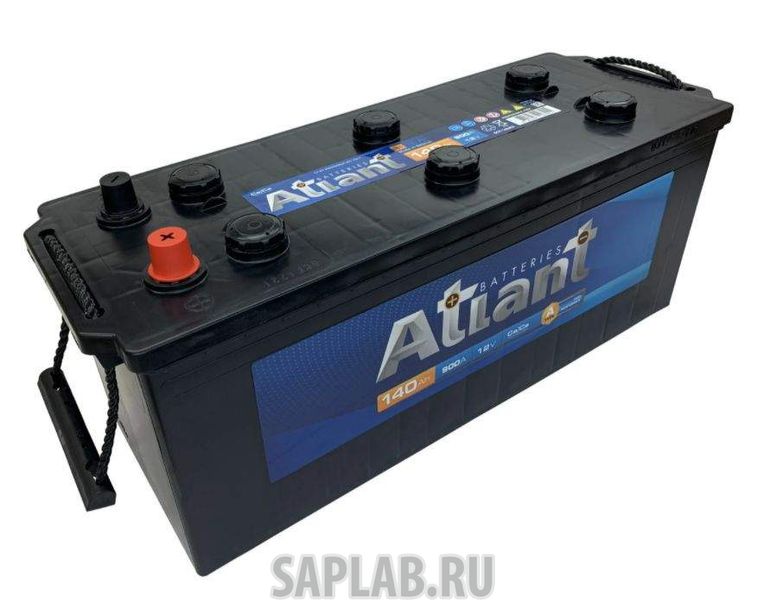 Купить ATLANT AT750 Аккумулятор автомобильный Atlant 75ah  At750  R+  (-/+)  12v 680a En  278x175x190 AT750