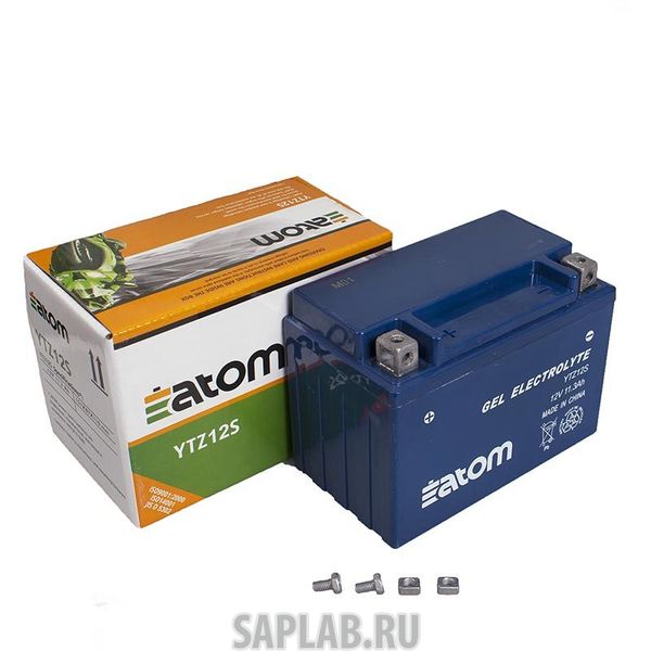 Купить ATOM 2102074 Мото аккумулятор ATOM  YTZ12S GEL гелевый