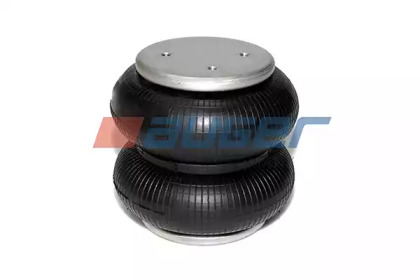 Купить AUGER AU342202P08 пневмоподушка в сборе !2B-220-3 В:2отв.M10 1отв-шт.M12 Н:2отв. М10 216x215\Scania/SAF