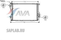 Купить AVA COOLING SYSTEMS BWA2233 Радиатор основной