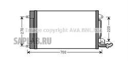 Купить AVA COOLING SYSTEMS STA5038D Радиатор кондиционера