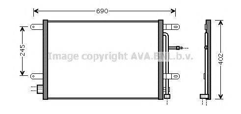 Купить AVA COOLING SYSTEMS AI5238 Радиатор кондиционер