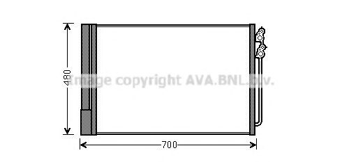 Купить AVA COOLING SYSTEMS BWA5370D Радиатор кондиционера