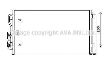 Купить AVA COOLING SYSTEMS BWA5434D Радиатор кондиционера