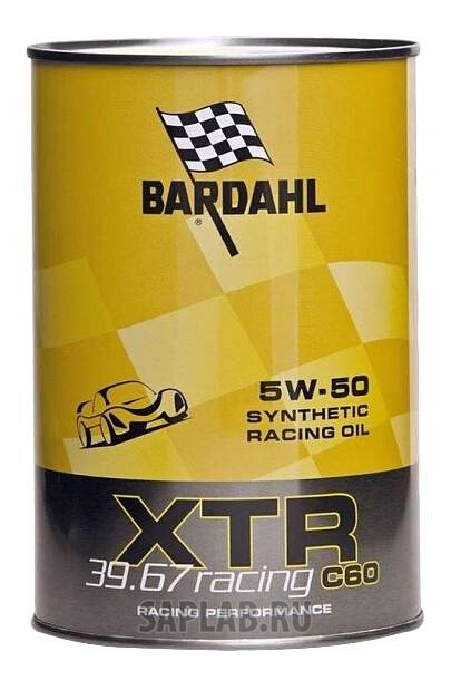 Купить BARDAHL 306039 5W50 XTR C60 RACING 39.67 1L (специализированное синт. моторное масло)