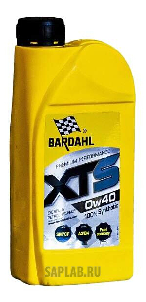 Купить BARDAHL 36141 МАСЛО ДВИГАТЕЛЯ BARDAHL 0W40 XTS 1L