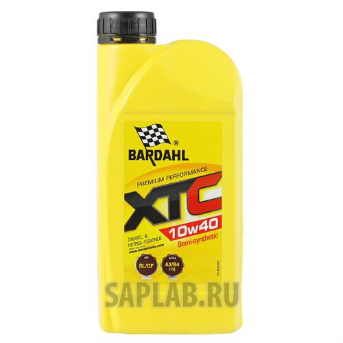 Купить BARDAHL 36241 Масло моторное синтетическое 1л - XTC 10W40