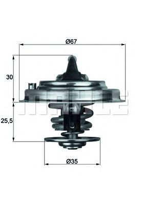 Купить BEHR TX3087D Термостат
