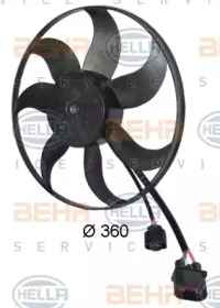 Купить BEHR 8EW351039171 Вентилятор радиатора 220W 360MM