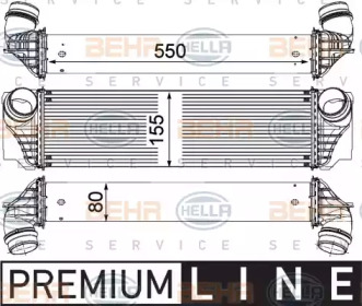 Купить BEHR 8ML376746401 РАДИАТОР НАДДУВА F10/F01