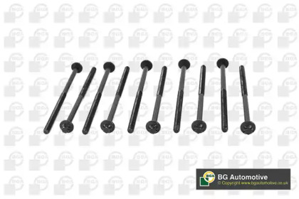 Купить BGA BK2333 Комплект болтов ГБЦ MERCEDES A/B/C/E/M/S/V-CLASS, CLA, CLS, GLA, GLC, GLE, GLK, SLC, SLK, SPRINTER / DODGE CALIBER / JEEP COMPASS, PATRIOT 1.8/2.1/2.2 06-