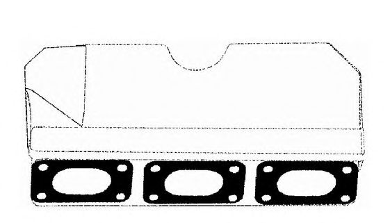 Купить BGA MG0585 Прокладка выпускного коллектора BMW M52/54 x2 95-