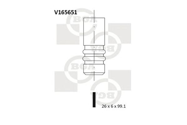 Купить запчасть BGA - V165651 