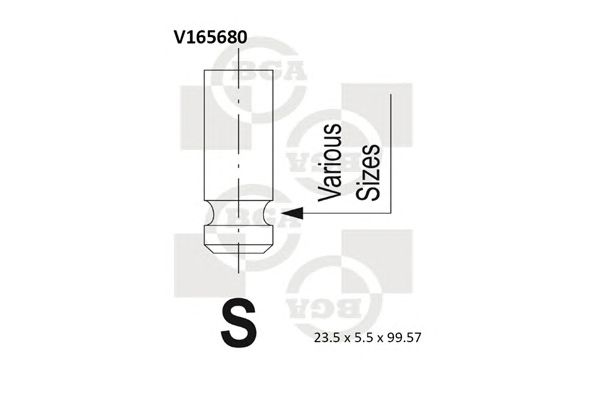 Купить запчасть BGA - V165680 