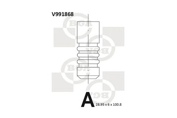 Купить BGA V991868 Выпускной клапан