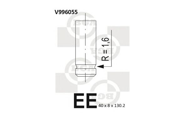 Купить BGA V996055 Впускной клапан