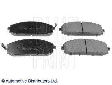 Купить BLUE PRINT ADN14287 колодки дисковые передние!\ Nissan Patrol Y61 4.5i/2.8TD/4.2TD 97>/3.0Di 00>