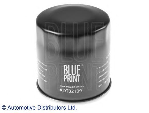 Купить BLUEPRINT ADT32109 Фильтр масляный CITROEN: C1 1.0 05-\ DAIHATSU: CHARMANT 1.6 81-87 \ PEUGEOT: 107 1.0 05-\ TOYOTA: AURIS 1.4 VVTi, 1.6 VVTi 06 -, AVENSIS 1.6 VVT-i, 1.803 -, AV