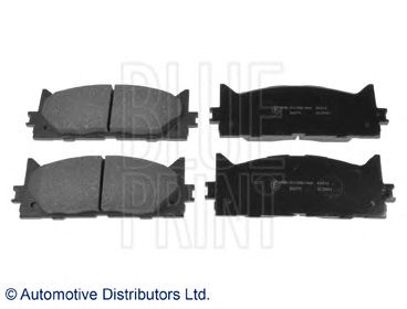Купить BLUEPRINT ADT342189 Колодки тормозные дисковые TOYOTA: CAMRY (MCV3_, ACV3_, _XV3_) = 3.5 VVTi XLE= [01 - 06] , CAMRY седан (_XV4_) = 2.4 VVTi/2.4 VVTi Hybrid= [06 - 11]