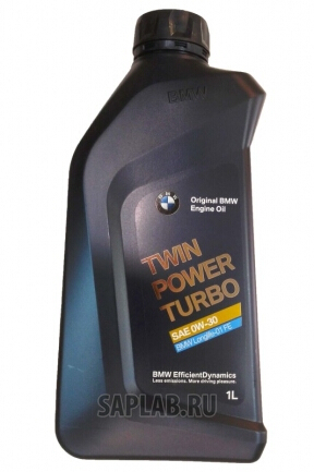 Купить BMW 83212365934 МАСЛО ДВИГАТЕЛЯ 0W30 1L Longlife 01 SHELL NEW TWIN POWER TURBO