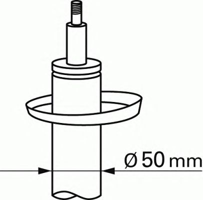 Купить BOGE 32V05A Амортизатор передний