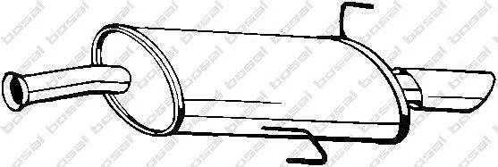 Купить BOSAL 105105 Глушитель