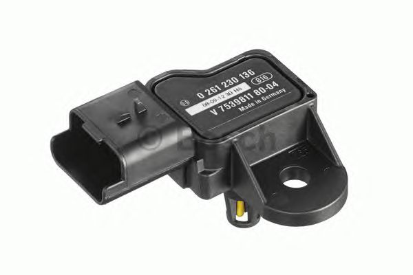 Купить BOSCH 0261230136 датчик давления топлива!\ Peugeot 207/308, Citroen C3 1.4/1.6 07>