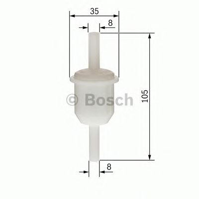 Купить BOSCH 0450904058 фильтр топливный!\ BMW E30/E28,Ford Escort/Fiesta,Seat Ibiza,Alfa Romeo 1.1-2.0 70>