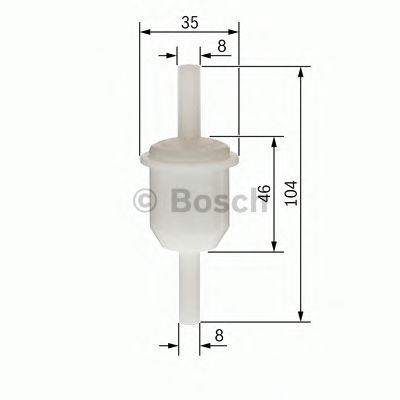 Купить BOSCH 0450904060 фильтр топл.\ MB W201 2.0D/2.5D/TD OM601/OM602 83-93