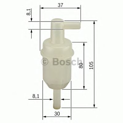 Купить BOSCH 0450904077 фильтр топливный!\ MB W123/W124/W460/W461/W463 2.0D-3.0D/TD 80-00
