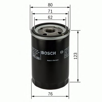 Купить BOSCH 0451103086 фильтр масляный!\ BMW E30/E28/E34 1.8i-2.5i <94
