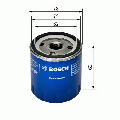 Купить BOSCH 0451103141 фильтр масляный!\ Renault R4/R5/R12/R15/R6/R18 0.8-1.4 <84