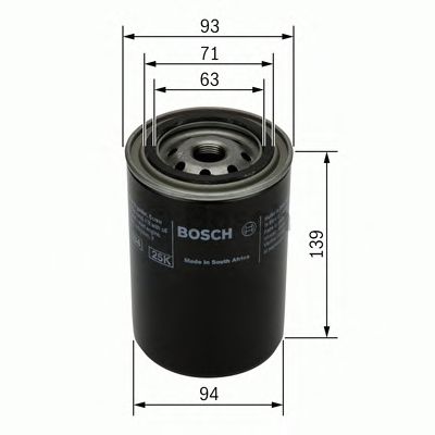 Купить BOSCH 0451103238 фильтр масляный!\ Peugeot Boxer,Citroen Jumper 2.5TD/TDi 94>