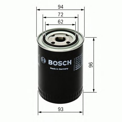 Купить BOSCH 0451103251 фильтр масляный!\ Jeep Cherokee 2.5-5.9i 91>, Plymouth Voyager 3.0/3.3 91>