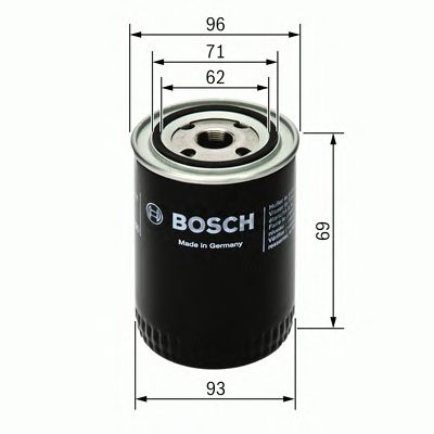 Купить BOSCH 0451103274 Фильтр масляный LADA 2101-2115, PRIORA, KALINA, GRANTA, VESTA, X-RAY 0451103274