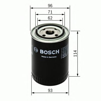 Купить BOSCH 0451103313 фильтр масляный!\ Audi A4/A6/A8/S4/S8 2.4-2.8 & 24V/30V 94>