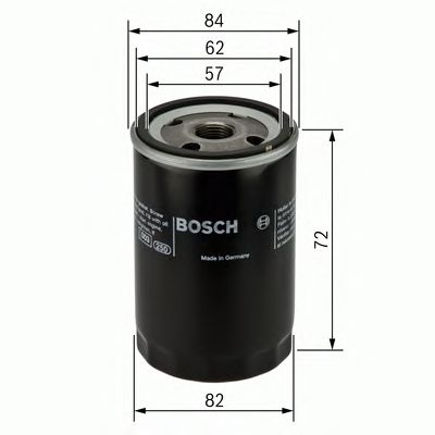 Купить BOSCH 0451103316 фильтр масляный!\ Mitsubishi Colt/Galant/Lancer 1.1-3.5 83>
